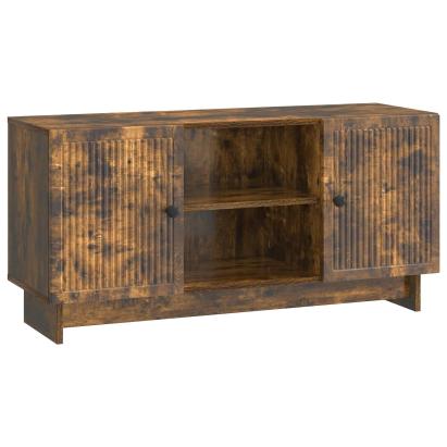 Cabinet TV Stejar fumuriu 102 x 34,5 x 50 cm Lemn compozit GartenMobel Dekor