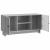 Cabinet TV Gri Sonoma 102 x 34,5 x 50 cm Lemn compozit GartenMobel Dekor