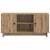 Cabinet TV Stejar Artizanal 102 x 34,5 x 50 cm Lemn compozit GartenMobel Dekor