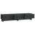 Cabinet TV cu sertar Negru 147 x 34,5 x 30 cm Lemn prelucrat GartenMobel Dekor