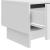 Cabinet TV Alb foarte lucios 147 x 34,5 x 30 cm Lemn prelucrat GartenMobel Dekor