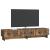 Cabinet TV Stejar fumuriu 147 x 34,5 x 30 cm Lemn prelucrat GartenMobel Dekor