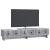 Cabinet TV Sonoma gri 147 x 34,5 x 30 cm Lemn prelucrat GartenMobel Dekor