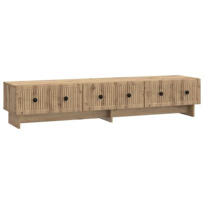 Cabinet TV Stejar Artizanal 147 x 34,5 x 30 cm Lemn prelucrat GartenMobel Dekor