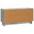 Cabinet TV Gri Beton 99 x 34,5 x 50 cm Lemn prelucrat GartenMobel Dekor