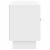 Cabinet TV Alb foarte lucios 99 x 34,5 x 50 cm Lemn prelucrat GartenMobel Dekor