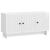 Cabinet TV Alb foarte lucios 99 x 34,5 x 50 cm Lemn prelucrat GartenMobel Dekor