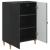 Bufet Negru 66 x 34,5 x 90 cm Lemn prelucrat GartenMobel Dekor