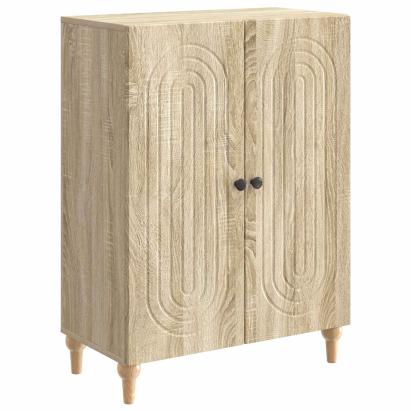 Bufet Stejar Sonoma 66 x 34,5 x 90 cm Lemn prelucrat GartenMobel Dekor