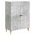 Bufet Gri Beton 66 x 34,5 x 90 cm Lemn prelucrat GartenMobel Dekor