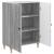 Bufet Sonoma gri 66 x 34,5 x 90 cm Lemn prelucrat GartenMobel Dekor