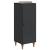 Bufet Negru 33 x 34,5 x 90 cm Lemn prelucrat GartenMobel Dekor