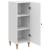 Bufet Alb foarte lucios 33 x 34,5 x 90 cm Lemn prelucrat GartenMobel Dekor