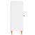 Bufet Alb foarte lucios 33 x 34,5 x 90 cm Lemn prelucrat GartenMobel Dekor