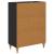 Dulap cu sertare Negru 66 x 34,5 x 90 cm Lemn prelucrat GartenMobel Dekor
