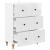 Dulap cu sertare Alb foarte lucios 66 x 34,5 x 90 cm GartenMobel Dekor