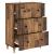 Dulap cu sertare Lemn vechi 66 x 34,5 x 90 cm Lemn prelucrat GartenMobel Dekor