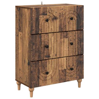 Dulap cu sertare Lemn vechi 66 x 34,5 x 90 cm Lemn prelucrat GartenMobel Dekor