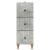 Dulap cu sertare Gri Beton 33 x 34,5 x 90 cm Lemn prelucrat GartenMobel Dekor