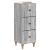 Dulap cu sertare Sonoma gri 33 x 34,5 x 90 cm Lemn prelucrat GartenMobel Dekor