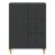 Bufet cu sertar Negru 66 x 34,5 x 90 cm Lemn prelucrat GartenMobel Dekor