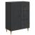 Bufet cu sertar Negru 66 x 34,5 x 90 cm Lemn prelucrat GartenMobel Dekor