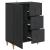 Bufet cu sertar Negru 66 x 34,5 x 90 cm Lemn prelucrat GartenMobel Dekor