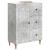 Bufet cu sertar Gri Beton 66 x 34,5 x 90 cm Lemn prelucrat GartenMobel Dekor