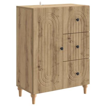 Bufet Stejar Artizanal 66 x 34,5 x 90 cm Lemn prelucrat GartenMobel Dekor