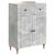 Bufet cu sertar Gri Beton 66 x 34,5 x 90 cm Lemn prelucrat GartenMobel Dekor