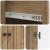 Bufet Stejar Artizanal 66 x 34,5 x 90 cm Lemn prelucrat GartenMobel Dekor