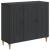 Bufet Negru 89 x 34,5 x 80 cm Lemn prelucrat GartenMobel Dekor