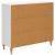 Bufet Alb foarte lucios 89 x 34,5 x 80 cm Lemn prelucrat GartenMobel Dekor