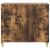 Bufet Stejar fumuriu 89 x 34,5 x 80 cm Lemn prelucrat GartenMobel Dekor