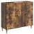 Bufet Stejar fumuriu 89 x 34,5 x 80 cm Lemn prelucrat GartenMobel Dekor