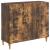 Bufet Stejar fumuriu 89 x 34,5 x 80 cm Lemn prelucrat GartenMobel Dekor
