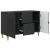 Cabinet TV cu sertar Negru 89 x 34,5 x 60 cm Lemn prelucrat GartenMobel Dekor