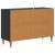 Cabinet TV cu sertar Negru 89 x 34,5 x 60 cm Lemn prelucrat GartenMobel Dekor
