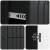 Cabinet TV cu sertar Negru 89 x 34,5 x 60 cm Lemn prelucrat GartenMobel Dekor
