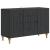 Cabinet TV cu sertar Negru 89 x 34,5 x 60 cm Lemn prelucrat GartenMobel Dekor