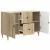 Cabinet TV Stejar Sonoma 89 x 34,5 x 60 cm Lemn prelucrat GartenMobel Dekor