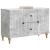 Cabinet TV cu sertar Gri Beton 89 x 34,5 x 60 cm Lemn prelucrat GartenMobel Dekor