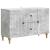 Cabinet TV cu sertar Gri Beton 89 x 34,5 x 60 cm Lemn prelucrat GartenMobel Dekor