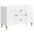Cabinet TV Alb foarte lucios 89 x 34,5 x 60 cm Lemn prelucrat GartenMobel Dekor