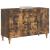Cabinet TV Stejar fumuriu 89 x 34,5 x 60 cm Lemn prelucrat GartenMobel Dekor