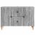 Cabinet TV Sonoma gri 89 x 34,5 x 60 cm Lemn prelucrat GartenMobel Dekor