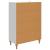 Bufet Alb foarte lucios 66 x 34,5 x 95 cm Lemn prelucrat GartenMobel Dekor