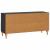 Cabinet TV Negru 102 x 34,5 x 50 cm Lemn prelucrat GartenMobel Dekor