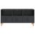 Cabinet TV Negru 102 x 34,5 x 50 cm Lemn prelucrat GartenMobel Dekor
