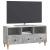 Cabinet TV Gri Beton 102 x 34,5 x 50 cm Lemn prelucrat GartenMobel Dekor